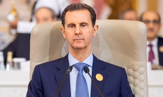 Tổng thống Syria Bashar al-Assad tại hội nghị của Liên đoàn Arab và Tổ chức Hợp tác Hồi giáo (OIC) ở Riyadh, Arab Saudi tháng 11/2023. Ảnh: AFP