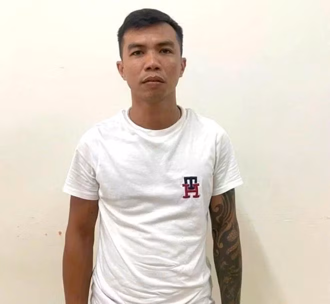 Nghi can Trần Văn Trung. Ảnh: AC