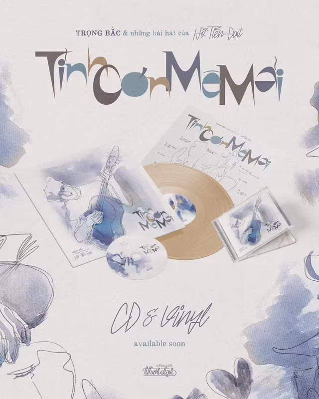 Nhạc sĩ của những bản tình ca Hồ Tiến Đạt đã ra mắt album vol 2 với giọng ca Trọng Bắc