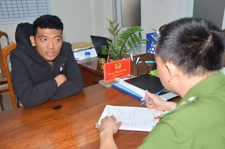 Đối tượng Nguyễn Chí Tâm. Ảnh: Thành Ca