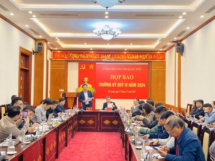 Lãnh đạo Sở Du lịch thông tin về kết quả của ngành Du lịch năm 2024 và dự kiến năm 2025.