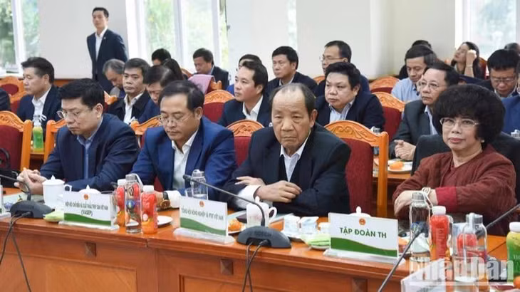 Các đại biểu tham dự Hội nghị tổng kết. (Ảnh: TRẦN HẢI)