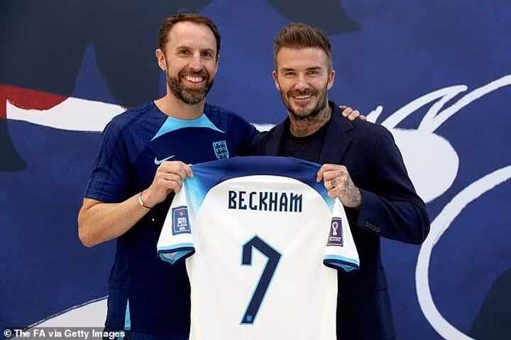 David Beckham bị loại khỏi danh sách vinh danh của Hoàng gia Anh, trong khi Gareth Southgate được phong tước hiệp sĩ. Ảnh: Getty Images.
