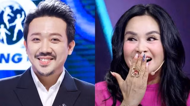 NSND Thanh Lam và MC Trấn Thành thân thiết ngoài đời. Trấn Thành tham gia quay cho video trong CD âm nhạc mới của Thanh Lam. Ảnh: Nhà sản xuất