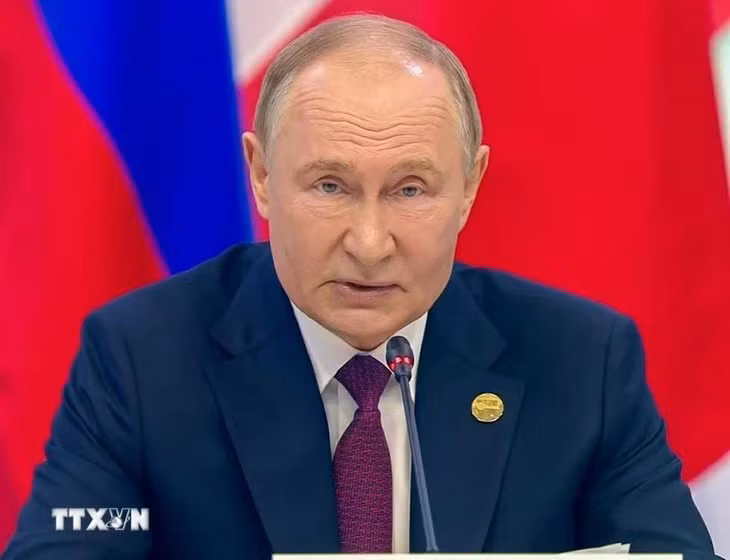 Tổng thống Nga Vladimir Putin. (Ảnh: ANI/TTXVN)