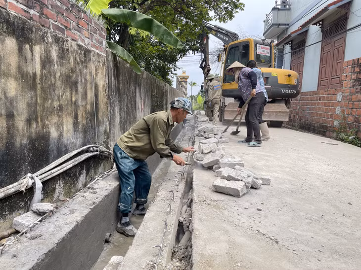 Hệ thống kênh mương trên địa bàn xã Tiền An (TX Quảng Yên) được đầu tư đồng bộ.