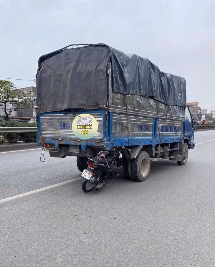 Hiện trường vụ tai nạn.