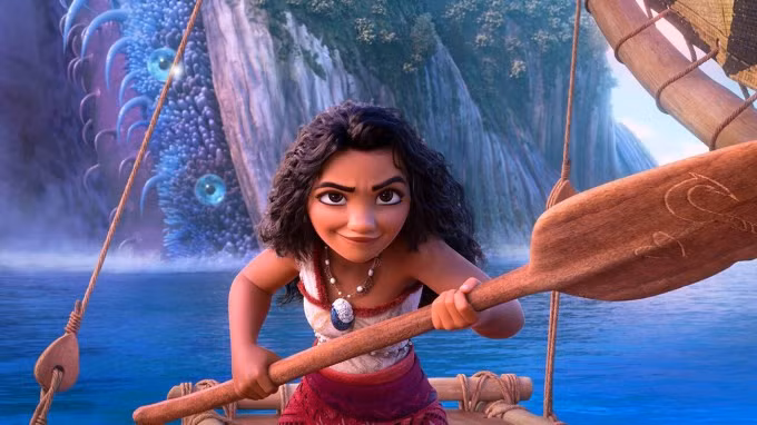 Tạo hình nhân vật chính trong "Moana 2". Ảnh: Walt Disney Studios