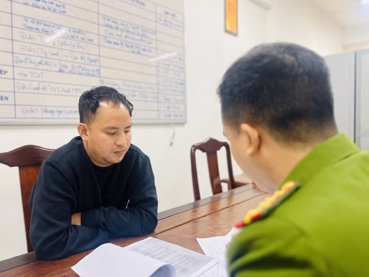 Nguyễn Trọng Luận bị bắt vì hành vi môi giới mua bán thận người - Ảnh: TRẦN HỒNG