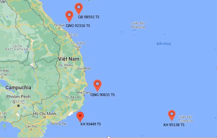 tàu cá liên tiếp gặp nạn trên biển