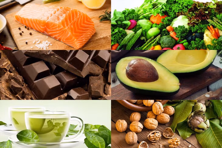 Áp dụng chế độ ăn uống phù hợp sẽ giúp cơ thể bạn kiểm soát căng thẳng. Đồ họa: Trang Hà