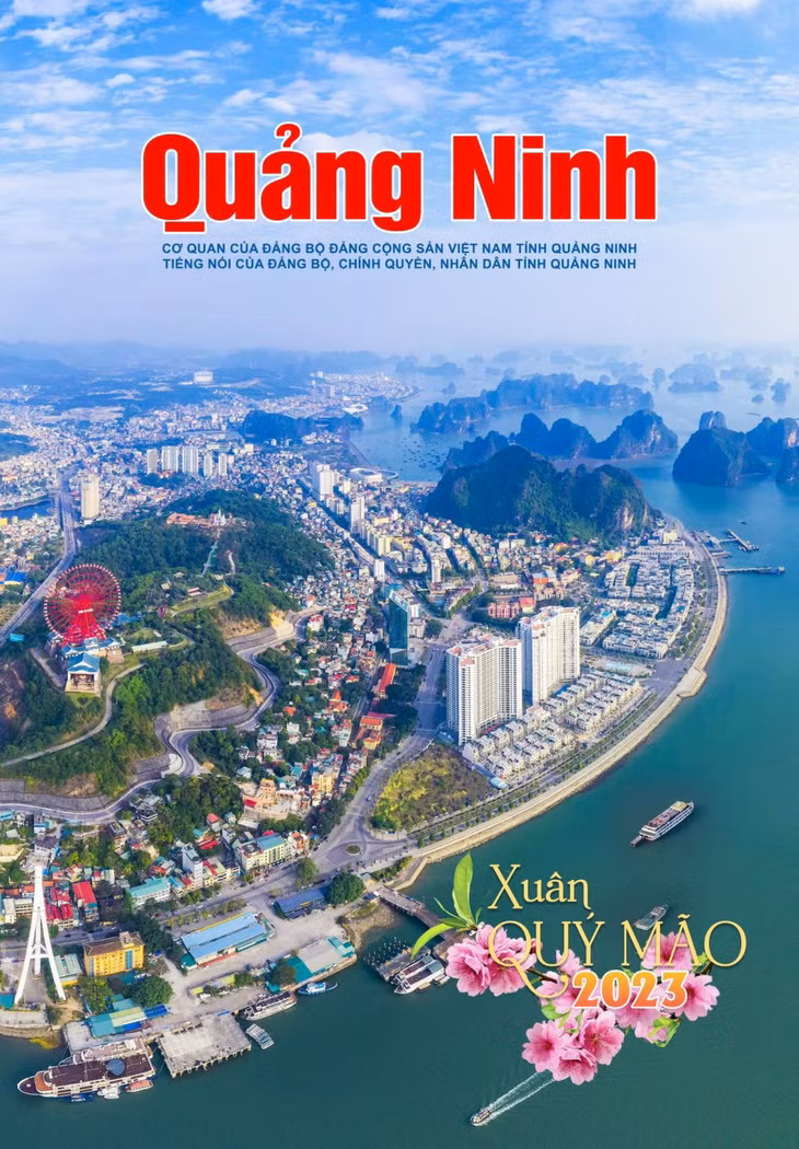 Mời đón đọc Báo Quảng Ninh Xuân Quý Mão 2023 ảnh 1