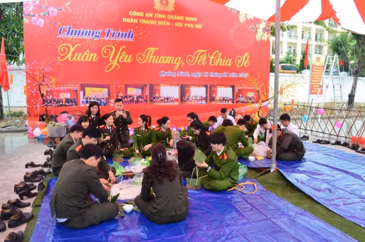Hội Phụ nữ Công an tỉnh tổ chức chương trình "Xuân yêu thương, Tết chia sẻ".