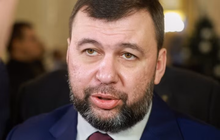 Quan chức đứng đầu Cộng hòa nhân dân Donetsk tự xưng (DPR), ông Denis Pushilin. (Ảnh: TASS)