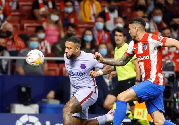 Depay sáng cửa đến Atletico vào chợ đông 2023.