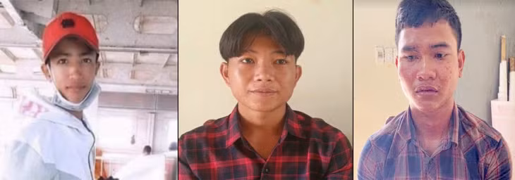 Các đối tượng trong vụ án.