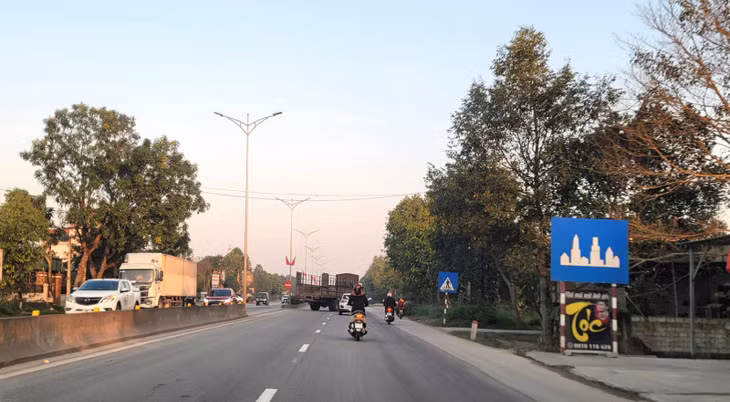 Địa phận thị trấn Nghèn, huyện Can Lộc (Hà Tĩnh), nơi xảy ra vụ việc.