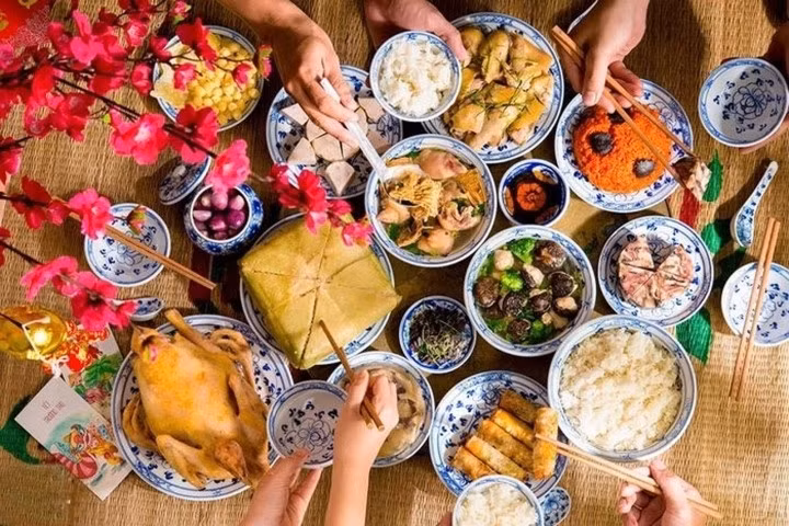 Tùy đặc trưng vùng miền, mâm cúng Tất niên sẽ có những món khác nhau.