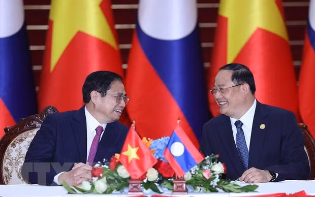 Danh uu tien cao nhat cho viec cung co, vun dap quan he Viet-Lao hinh anh 4