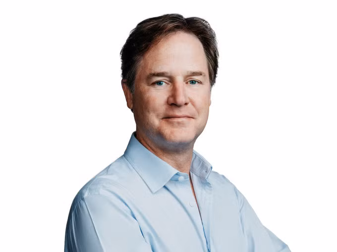 Nick Clegg. Ảnh: Meta
