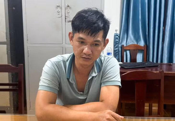 Đức tại cơ quan Công an TP Phú Quốc - Ảnh: VĂN VŨ