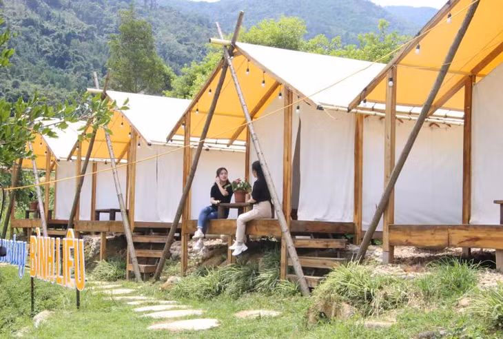Farmstay Bình Liêu đã sẵn sàng các điều kiện đón khách trở lại. Ảnh: Nguyễn Dung