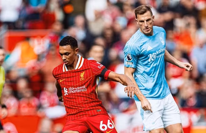 Nottingham Forest giành chiến thắng trước Liverpool. Ảnh: LFC