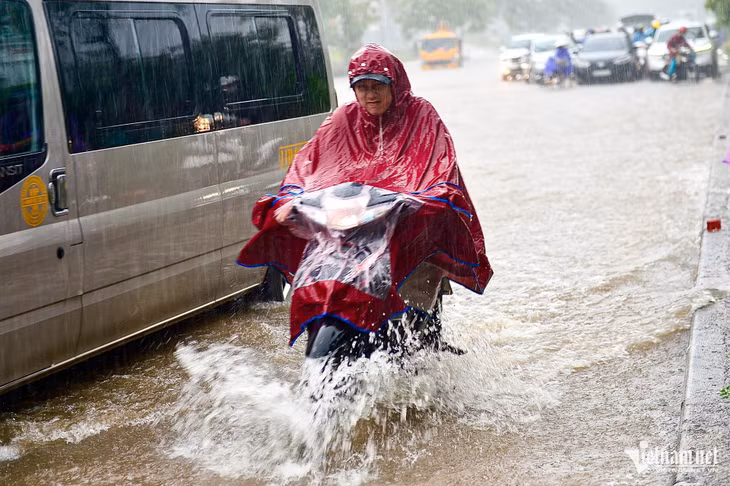Miền Bắc có mưa giông trong cuối tuần này. Ảnh minh họa: Nguyễn Huế