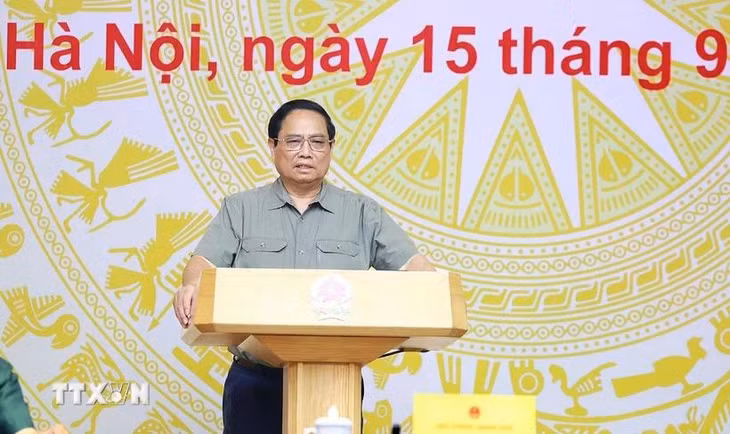 Thủ tướng Phạm Minh Chính. (Ảnh: Dương Giang/TTXVN)
