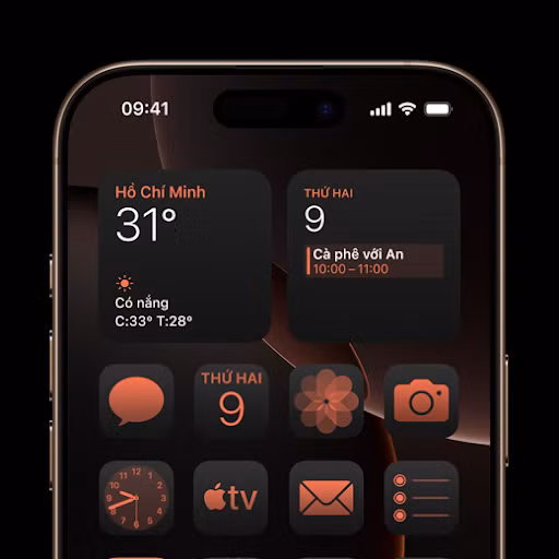 iPhone 16 Pro sở hữu màn hình OLED 120Hz - mang đến những trải nghiệm vuốt chạm mượt mà.