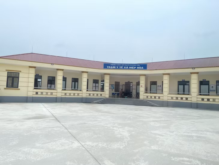 Trạm Y tế xã Hiệp Hòa (TX Quảng Yên) được đầu tư xây mới, đáp ứng nhu cầu khám, chữa bệnh của nhân dân trên địa bàn.
