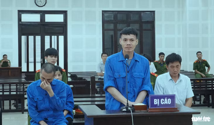 Bị cáo Thiết tại phiên tòa chiều 10-9 - Ảnh: ĐOÀN CƯỜNG