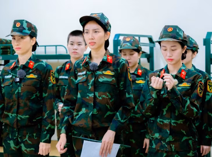 Sao nhập ngũ mùa 15 quy tụ dàn sao nữ như Thùy Tiên, DJ Mie, Phương Anh Đào... Ảnh: NSX.