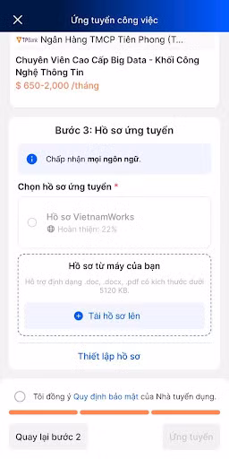 Tận dụng Mobile App VietnamWorks: 3 bước để bứt phá cơ hội tìm việc làm ảnh 4