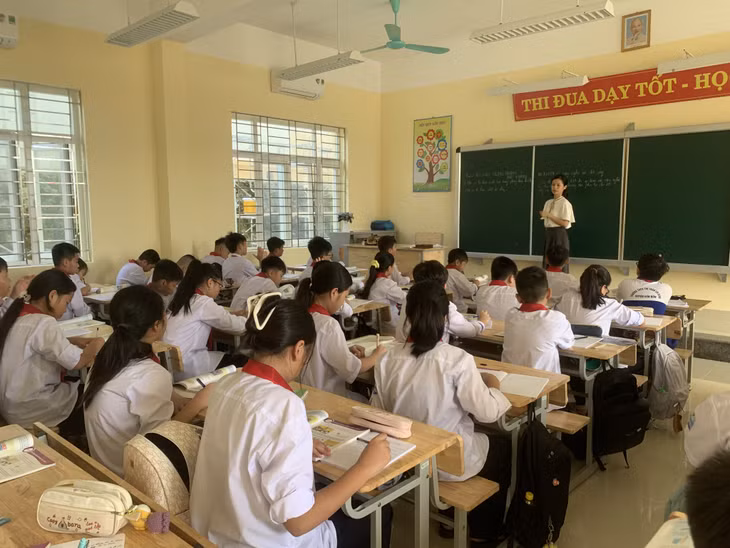 Một tiết dạy của cô giáo Từ Thu Hiền.