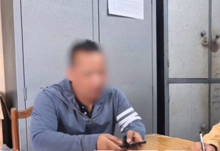 Lái xe Đ.N.N làm việc tại cơ quan công an.