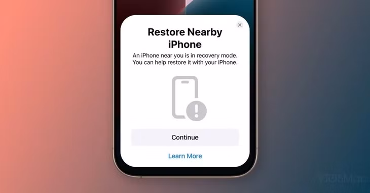 Người dùng không còn phải kết nối iPhone 16 với máy tính để khôi phục phần mềm. Ảnh: Apple.