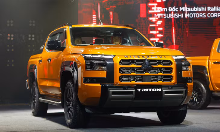 Mitsubishi Triton thế hệ mới ra mắt thị trường Việt Nam ngày 11/9. Ảnh: Lương Dũng