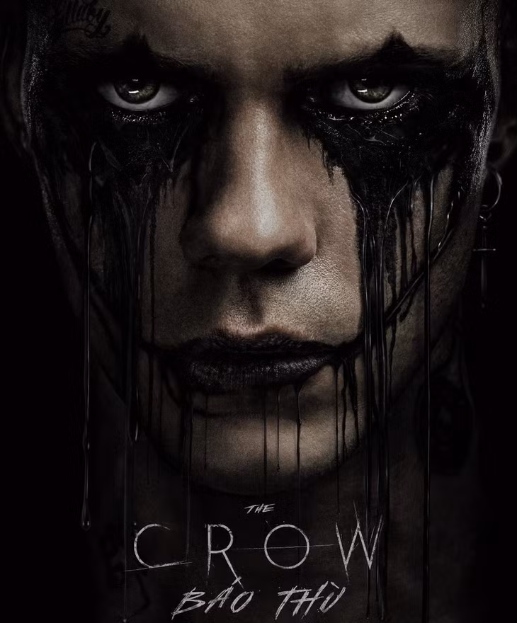 Poster phim kinh dị The Crow: Báo thù.