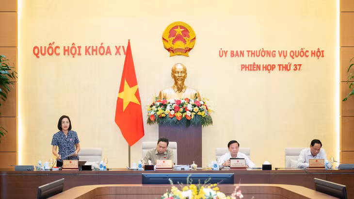 Quang cảnh phiên họp - Ảnh: Media Quốc hội