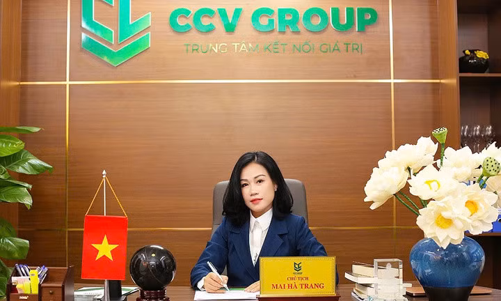 Mai Hà Trang, Chủ tịch HĐQT Công ty CCV Group.