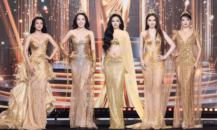 Top 5 Miss Grand Vietnam 2025.