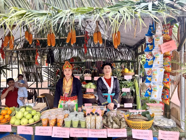 Một số sản phẩm nông nghiệp của xã đã tham gia chương trình OCOP, hướng tới chuẩn hóa và thương mại hóa trong tương lai.