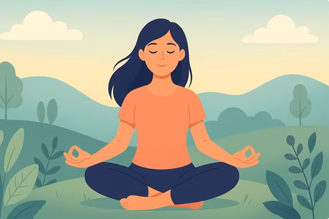 5 cách giảm căng thẳng hiệu quả giúp tinh thần thư thái. Ảnh đồ họa: Hoàng Lộc