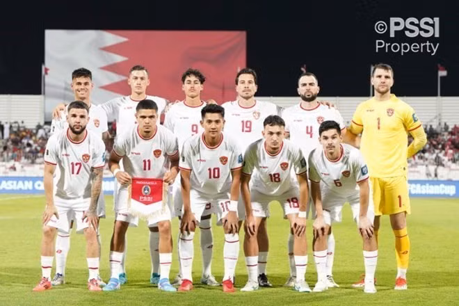 Tuyển Indonesia có 5 cầu thủ góp mặt trong danh sách đề cử đội hình tiêu biểu vòng loại World Cup. Ảnh: PSSI