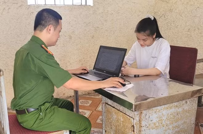 Đối tượng Lê Thị Nguyệt lừa đảo chiếm đoạt tài sản bị khởi tố, bắt tạm giam. Ảnh: Công an Hà Tĩnh