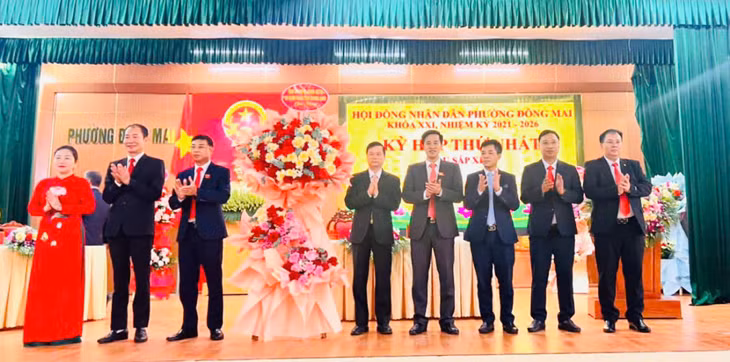 HĐND phường Đông Mai tổ chức thành công kỳ họp thứ nhất khóa XXI, nhiệm kỳ 2021-2026.