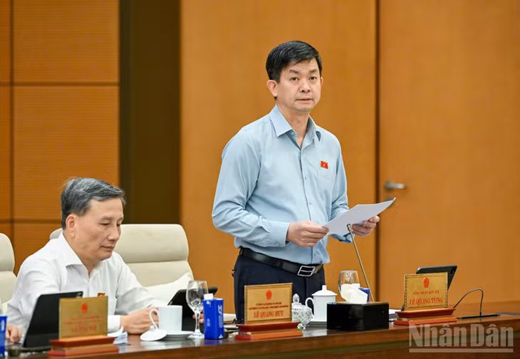 Tổng Thư ký Quốc hội, Chủ nhiệm Văn phòng Quốc hội Lê Quang Tùng. (Ảnh: DUY LINH)