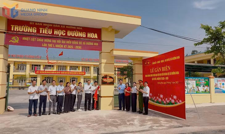 Công trình Trường Tiểu học Đường Hoa được hoàn thành, đưa vào sử dụng trong năm 2025, góp phần nâng cao chất lượng giáo dục, đáp ứng nhu cầu học tập của học sinh trên địa bàn.