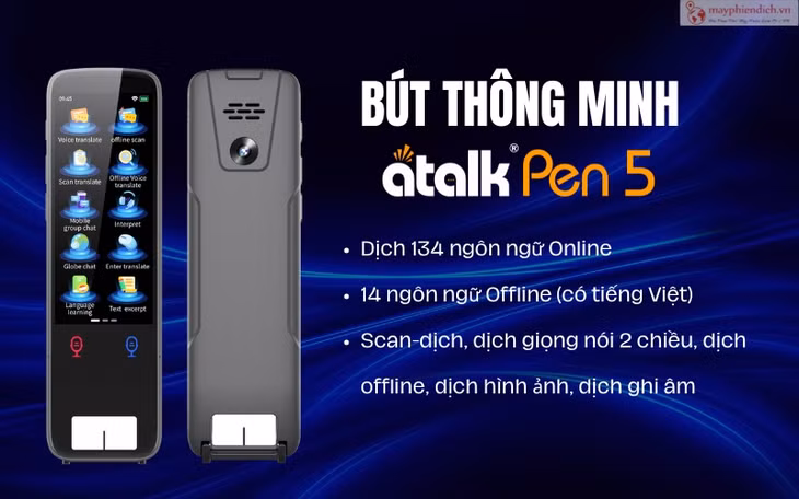 Top 3 máy phiên dịch cầm tay ATalk dịch chính xác, gọn nhẹ, dễ dùng ảnh 3 Top 3 máy phiên dịch cầm tay ATalk dịch chính xác, gọn nhẹ, dễ dùng ảnh 3